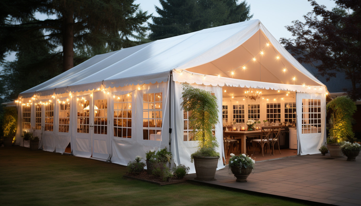 Comment bien choisir une tente de réception ?